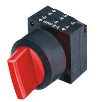 Siemens 3 POSITION SELECTOR SWITCH MOMENTARY RED 3SB50002EC01