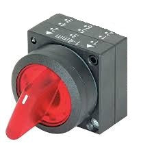 Siemens RED 2 Position Maintained Illuminated Selector Actuator 3SB50012AC01