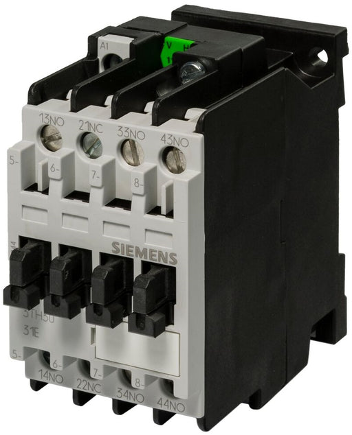 Siemens 3TH30400BW4 10A 48V DC 4NO AC15 AT 240V SIZE 0; SICONT PLUS CONTACTOR RELAY.