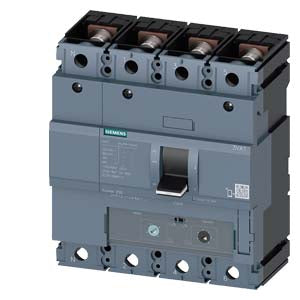 Siemens 3VA12205GF420AA0 BREAKING CAPACITY 55kA 200A 4P Ics 100%Icu 415V 50Hz TMTU ATAM TM240 SENTRON MCCB