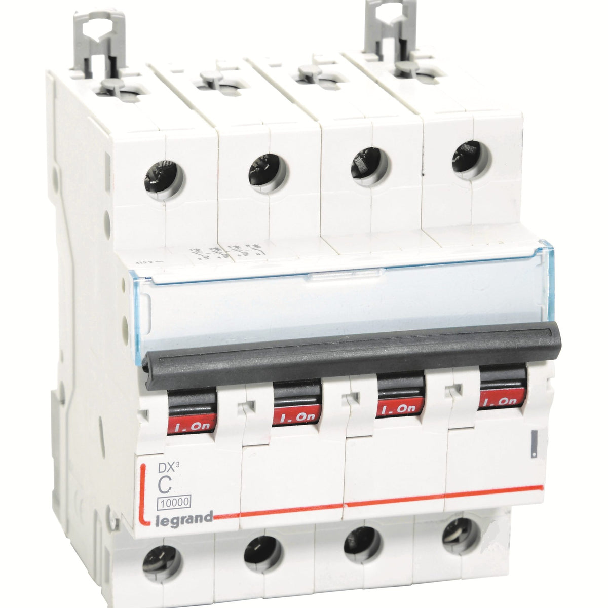 Buy Legrand 408703 80A FOUR POLE 10kA 400V AC 6 MODULE DX3 MCB