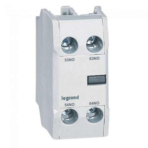 Legrand 416851 2 NO FRONT MOUNTING AUX. CONTACT BLOCK FOR CTX3 3P AC3 9A TO 150A & CTX3 4P AC1 40A TO 135A