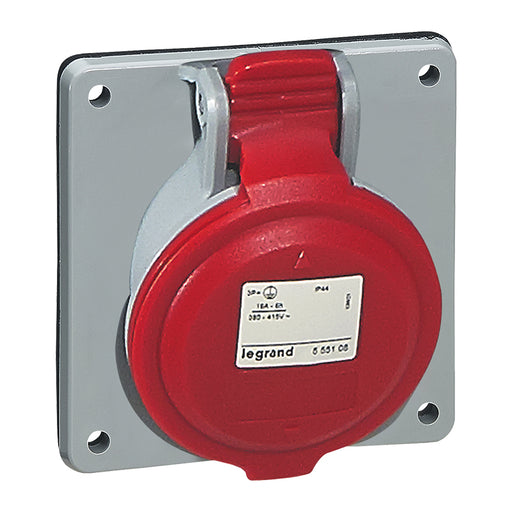 Socket outlet Plexo IP 55 - 20 A - 3P+E - 230 V~ - surface