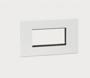 Legrand 575730(S) 4MODULE WHITE COVER WITH FRAME ARTEOR PLATE