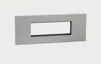 Buy Legrand 575741 6MODULE PEARL ALUMINIUM COVER WITH FRAME ARTEOR ...