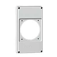 Legrand 057717 FACE PLATE 125X220MM WITHOUT SOCKET FOR 1X63A UPTO SOCKET