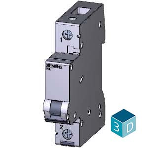 Siemens 5SL71508RC 50A 1P 15kA 240415V AC 50?60Hz WITH D CURVE BETAGARD MINIATURE CKT BREAKER