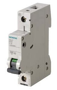 Siemens 5SL61256RC 25A 1P 1MW 7.5kA TYPE:"B" AC:240415V 50 60Hz MCB