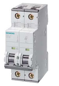 Siemens Circuit Breaker Curr Sens Dc 440V 10Ka 2 Pole C 04A 5SY52047