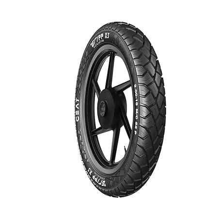 CEAT 3.00-17 Gripp X3 Tube Tyre 50P Motorcycle Tube Tyre Tyre (Tire Only, Without Tube)