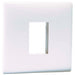 Legrand 675561(S) 1 MODULE PLATE MYLINC MODULAR WHITE PLATE(675561) (Pack Of 20 Qty)
