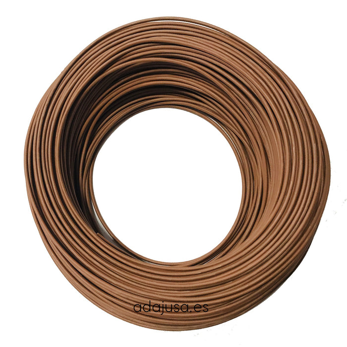 Polycab 6 Sqmm, 1 core Pvc Insulated Copper Flexible Cable Brown (100 Meters)