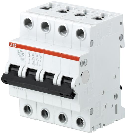 ABB 3DD Miniature Circuit Breakers (LV) 2CDS254001R0804