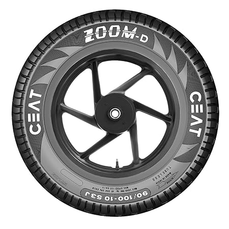 CEAT 3.00-10 Zoom D  Tube Less 42J Scooter Tube Less Tyres