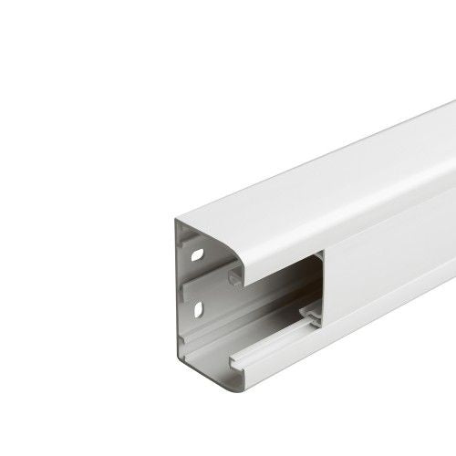 Legrand 075601 SNAP ON TRUNKING 50 x 80MM 1 COMPARTMENTS with Cover (1Qty 2Mtr)
