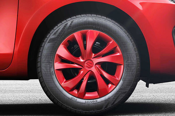 Maruti Suzuki Wheel Cover (Red) 35.56 Cm (14) - 990J0M55R04-020