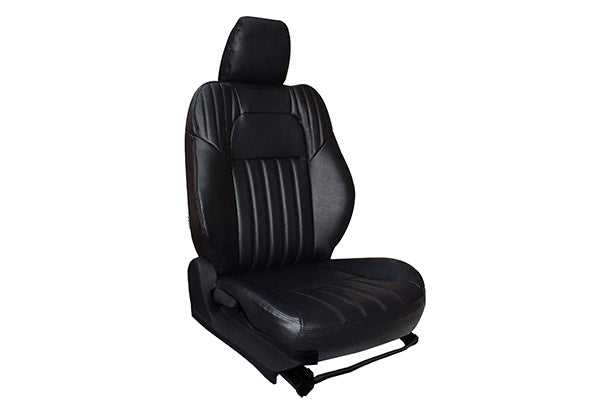 Maruti Suzuki Seat Cover - Black Liner Highlight - (Premium PU) | Swift (Z Variant) - 990J0M55RB8-010
