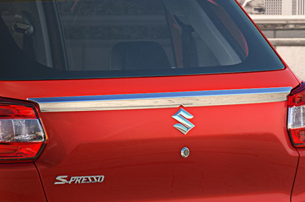 Maruti Suzuki Back Door Garnish (Full Chrome) | S-Presso - 990J0M62S13-010