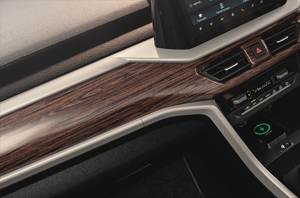Maruti Suzuki Interior Styling Kit (Adventure Wood) - Dashboard | New Brezza (All Variants) (All Variants) - 990J0M66TPJ-020