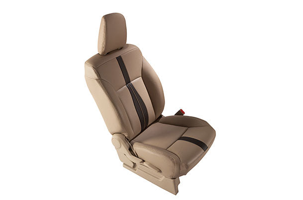 Maruti Suzuki Seat Cover - Black Liner Highlight (PU) | Ertiga (V & Z Variant) - 990J0M72RB4-120