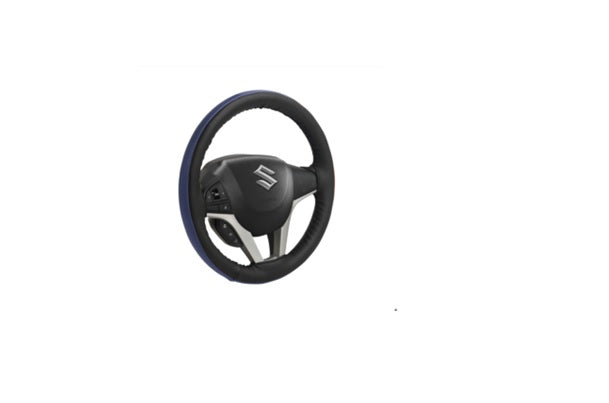 Maruti Suzuki Steering Cover - Dark Blue (Circular Steering) - 990J0M74LC1-340