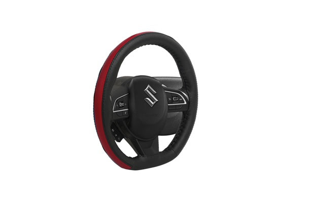Maruti Suzuki Steering Cover - Red (Bottom Flat Cover) - 990J0M74LC1-380