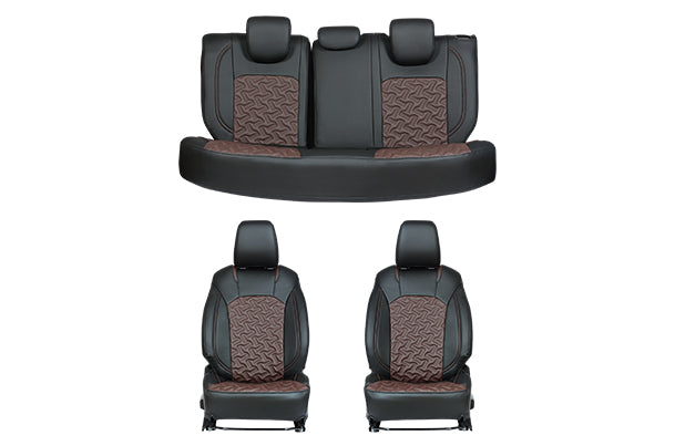 Maruti Suzuki Crystal Cross Bordeaux Finish Seat Cover | Fronx - 990J0M74TB3-020