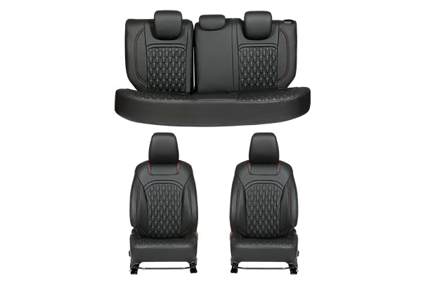 Maruti Suzuki NexCross Black Finish Seat Cover | Fronx - 990J0M74TB3-040