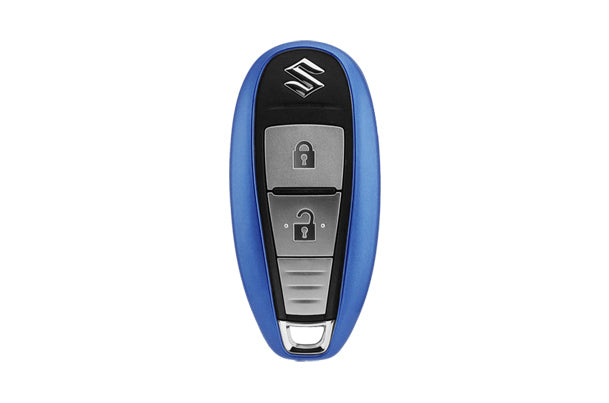Maruti Suzuki Key Cover - Oval Smart Key (Blue) - 990J0M999KC-280