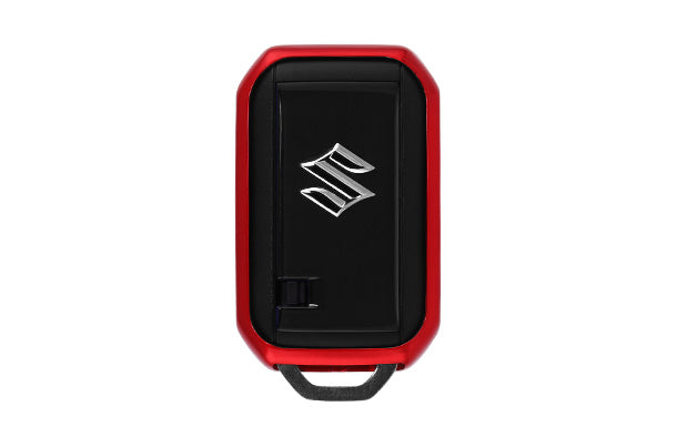 Maruti Suzuki Key Cover - Rectangle Smart Key (Red) - 990J0M999KC-320