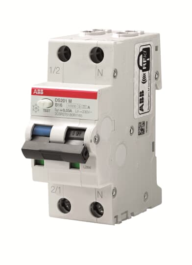 ABB RCBO DS201 M C32 AC100 Residual Current Circuit Breaker with Overcurrent Protection