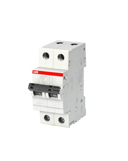 ABB SB202M C1.6; Miniature Circuit Breaker; C Char.; 10kA; 1.6A; 2P