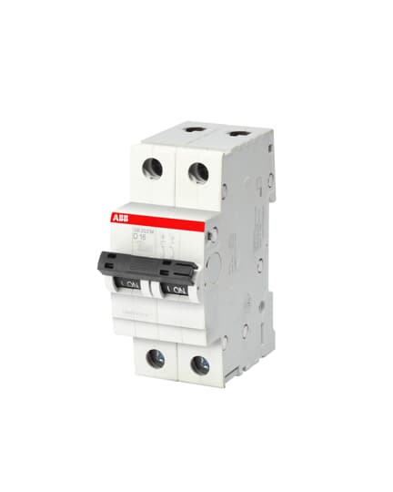 ABB SB202M D50; Miniature Circuit Breaker; D Char.; 10kA; 50A; 2P