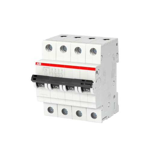 ABB SB204M C1; Miniature Circuit Breaker; C Char.; 10kA; 1A; 4P