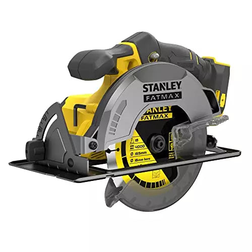 Stanley FATMAX 20 V 165 mm Cordless Brushed Circular Saw, No batteries (Bare Tool), SCC500-B1