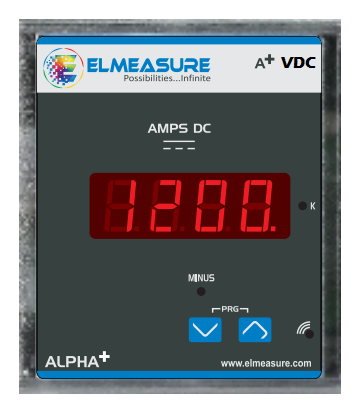Elmeasure ALPHA VDC 500V VOLT. DC Acc Class 1 ELMEASURE 0 500V AUX SUPPLY 80 300VAC RS485