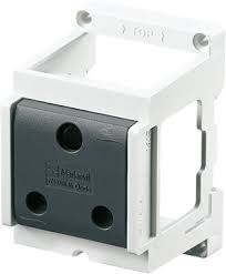 Connectwell Cdins16 Din Rail Mountable Socket 15 Amp (Pack Of 10 Qty)