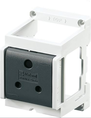 Connectwell Din Rail Socket 6A CDINS6 (Pack Of 10 Qty)