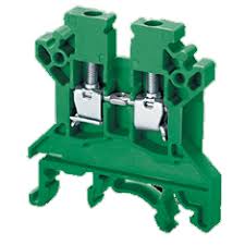 Connectwell CTS2.5UNGN 2.5 SQ FD THRU PA SCR TB GREEN (Pack Of 100 Qty)