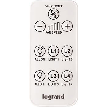 Legrand 679303 REMOTE CNT.HAND UNIT WHITE