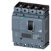 Siemens 3VA20636JQ420AA0 CKT BREAKER IEC FRAME 100 BREAKING CAPACITY CLASS H ICU 85KA 415V 4P ETU560 LSIG