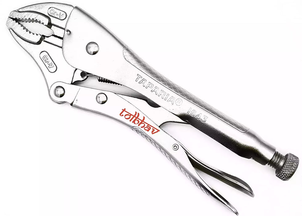 Taparia 1643 Nose Locking Plier Length 250 mm and Weight 490 g
