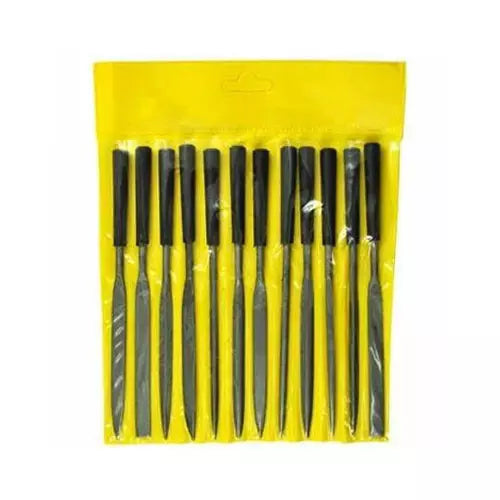 Taparia Needle Files Set Steel Silver for Industrial Use, NFS121400