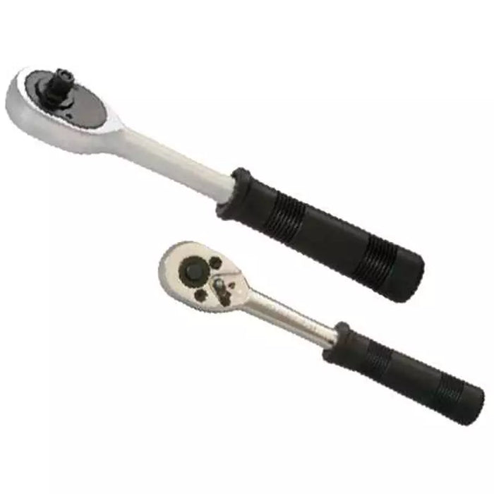 Taparia 2715 Ratchet Handle with Square Coupler Socket Accessory (500 mm)