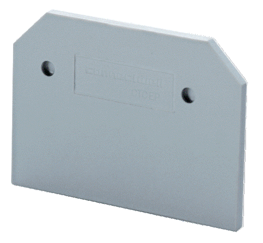 Connectwell EP610U END PLATE FOR CTS6U10U GREY (Pack Of 50 Qty)