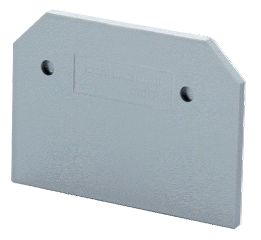 Connectwell EP610U END PLATE FOR CTS6U10U GREY (Pack Of 50 Qty)