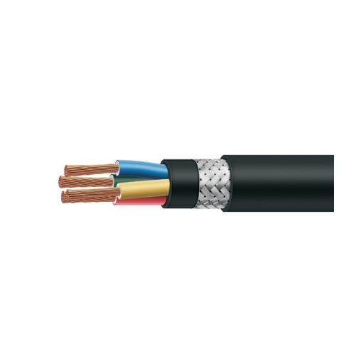 Polycab 0.75 Sqmm, 24 core Overall Tinned Cu Braided Pvc Sheathed Flexible Unarmoured Cables (100 Meter)