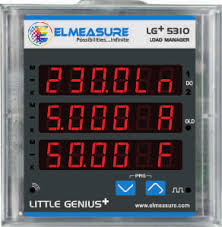 Elmeasure Multifunction Meter with RS485 up to 100A hanging CT LED 3 Row Display LG 5310RS485HANGINGCT