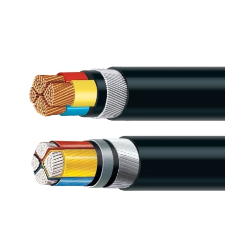 Polycab 300 Sqmm, 4C Copper Armoured Cable (1 Meter)