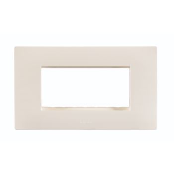 Legrand 677504 Classic White Plate Frame 4 Module